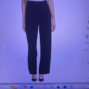 St John Collection by Marie Gray Size 12 Pants Navy Santana Knit